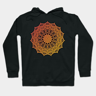 Mandala sunset colors Hoodie